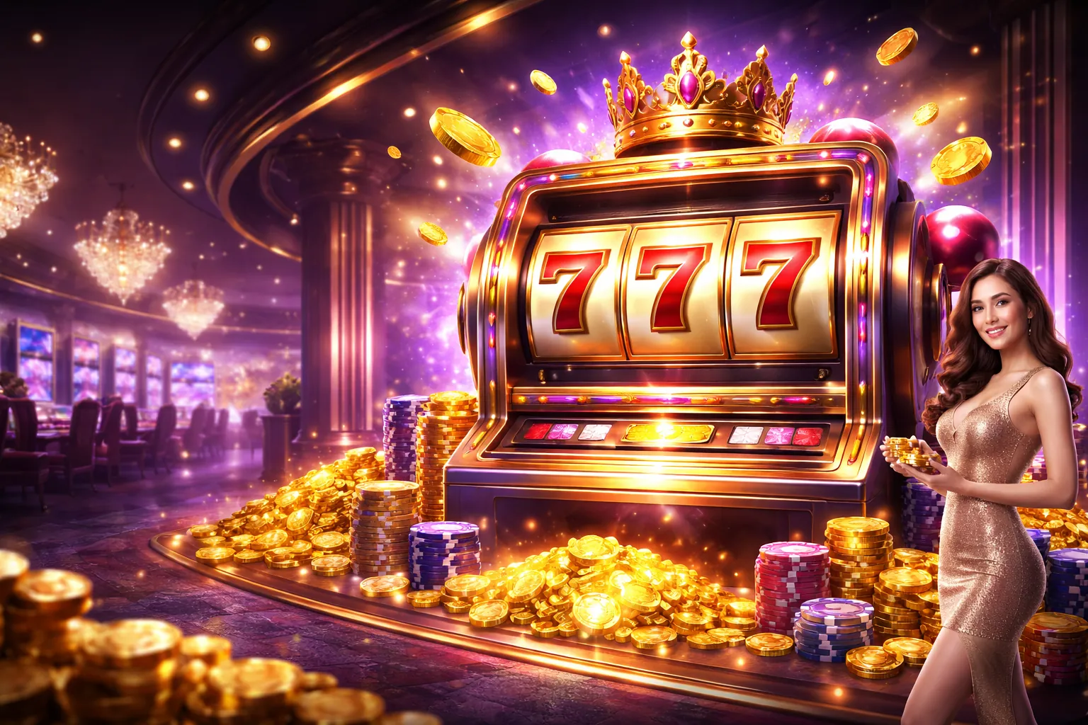 Máy đánh bạc rực rỡ tại 32win11 cổng game